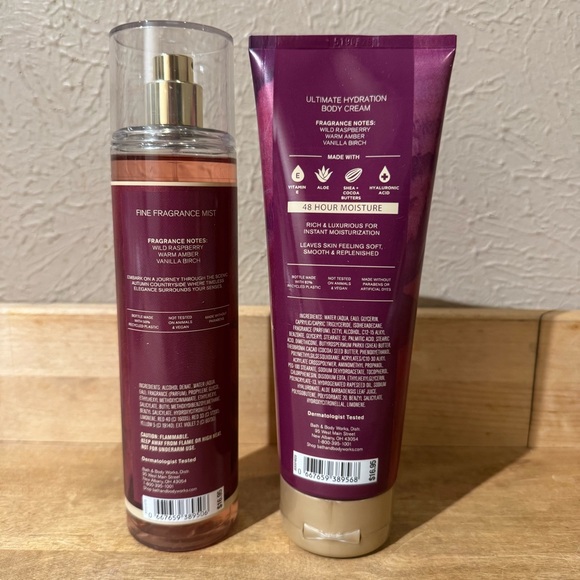 NWT Autumn Drive Fragrance Mist and Hydration Cream Bundle - Picture 2 of 2
